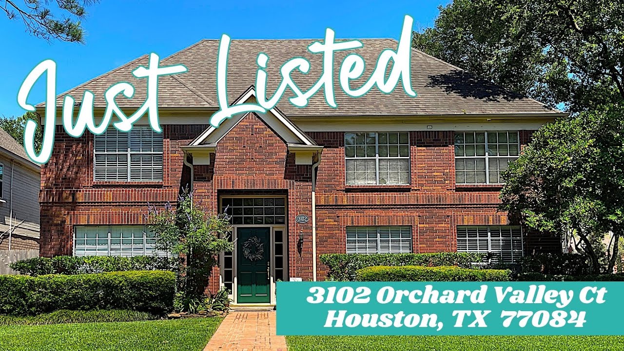 Just Listed House for Sale 3102 Orchard Valley Court, Houston, TX