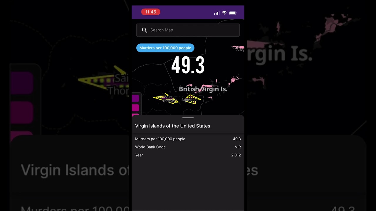 Countries with the Highest Murder Rates in the World 