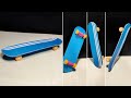 Miniature Skate Board by using cardboard.