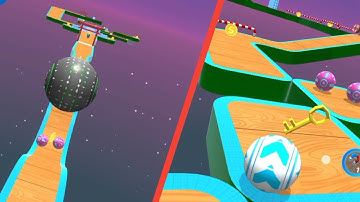 Sky Rolling Ball 3D - All Levels 179-184, SpeedRun Gameplay, Android IOS, Amaizing Ball Game