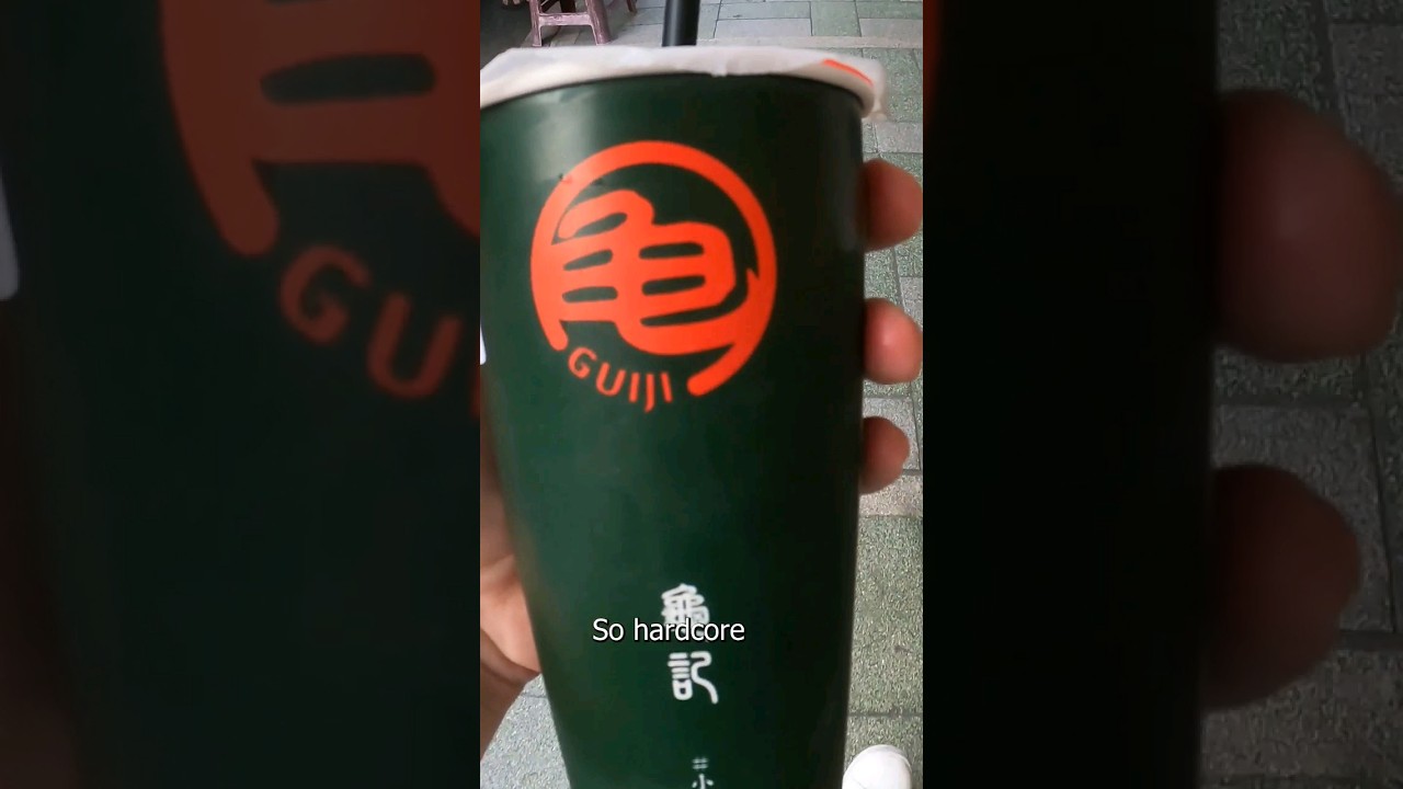 Taiwan's most hardcore drink