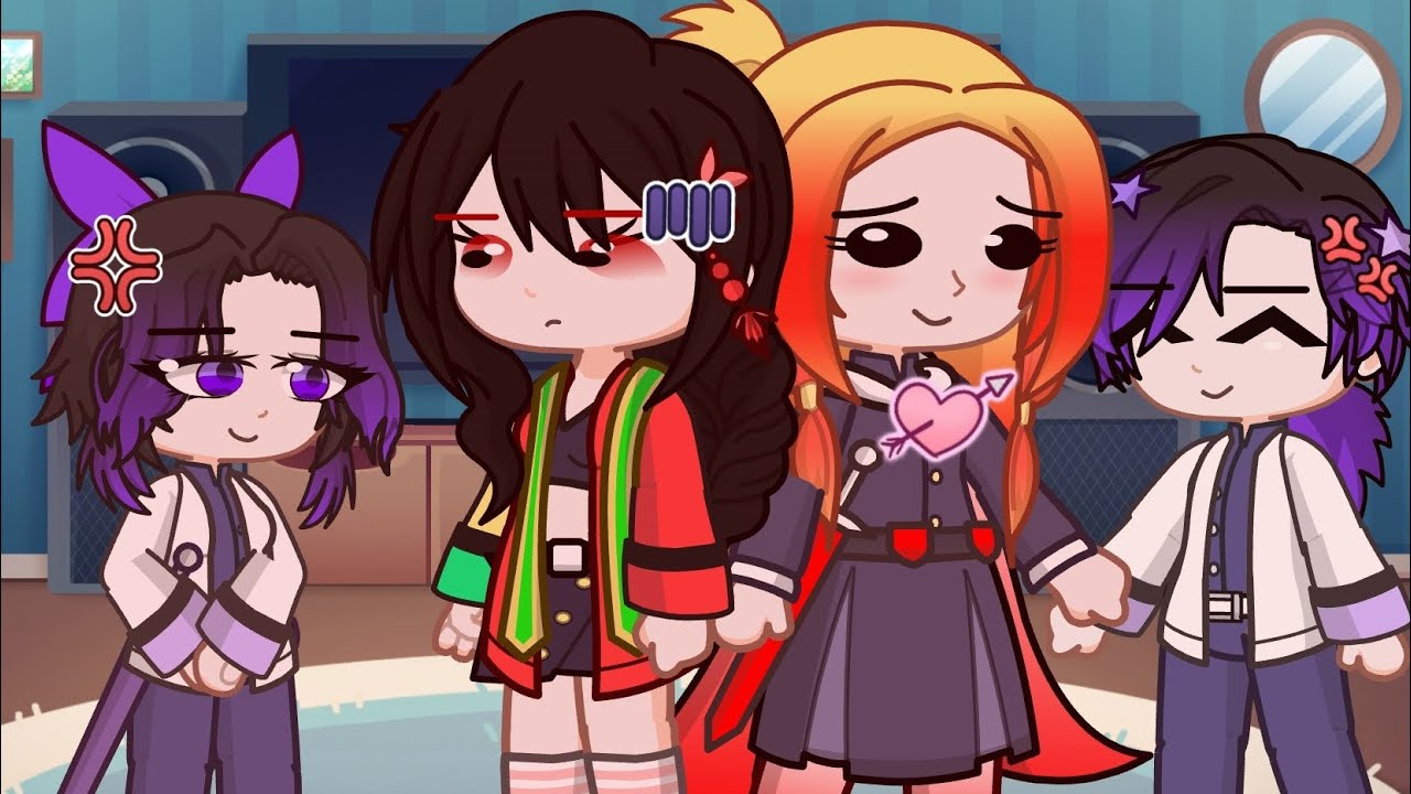 Los pilares (de genero opuesto) Reaccionan a...(Shinobu) Parte 4 