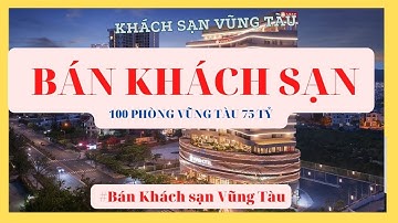 Bán khách sạn Vũng tàu. View núi. Hai mặt tiền Phan Chu Trinh. Một trệt,6 tầng. Diện tích đất 400m2