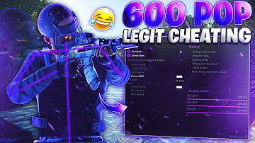 RUST CHEATING on 600 POP Server with the BEST RUST CHEAT..