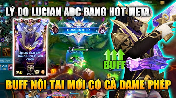 Wild Rift | Lucian ADC Được Buff Bắn Sát Thương Hỗn Hợp Cực Bá Tốc Chiến