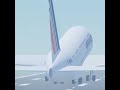 Cabin Crew simulator in first person | On Air France A380 #roblox #plane #airfrance #airport #a380