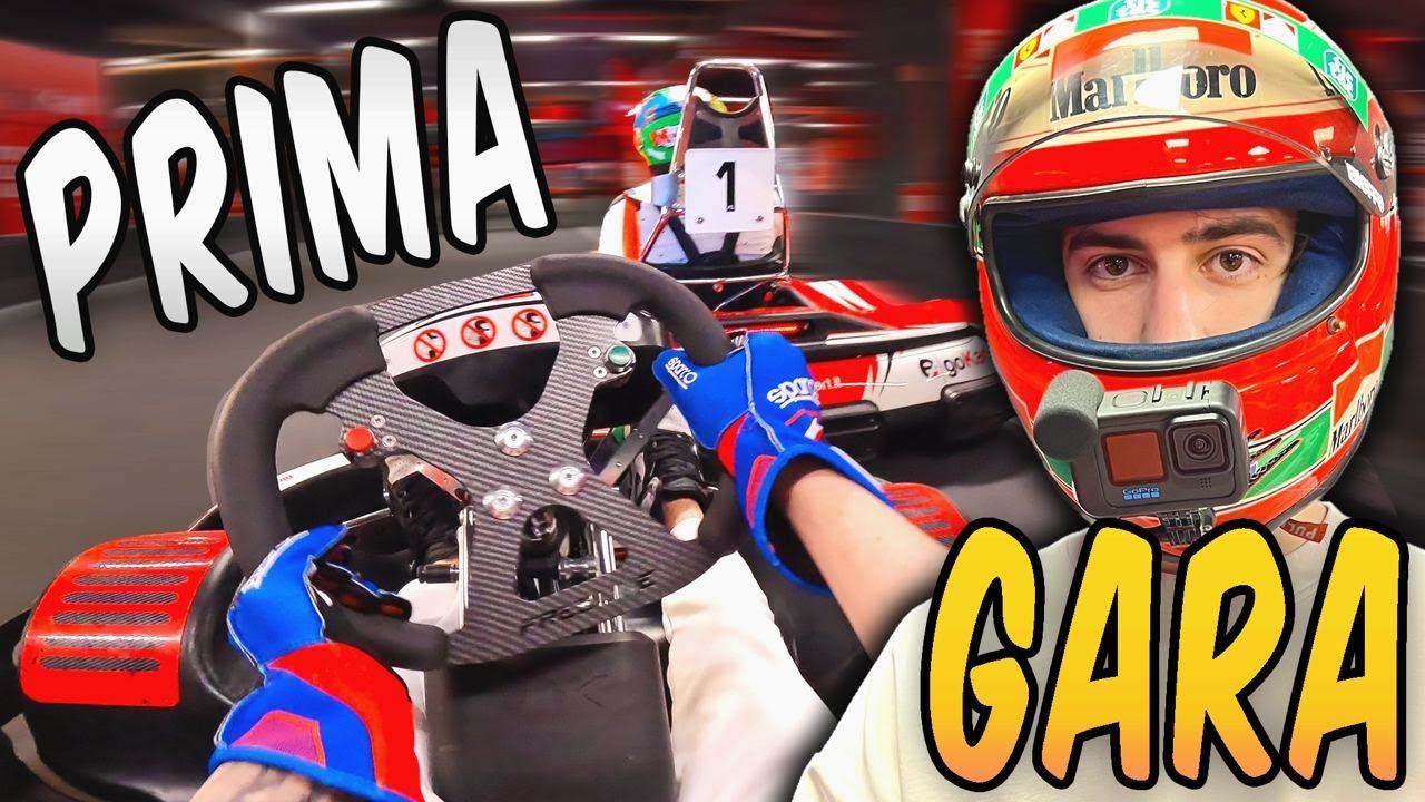 la MIA PRIMA GARA sui KART! Ironman race