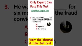 Grammar Quiz (Mixed): Only Fluent English Speakers Will Pass This Test 🔥 #shortsfeed
