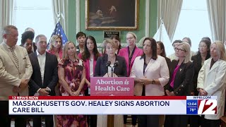 Healey signs abortion care bill