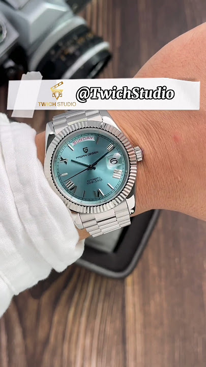 Luxury PAGANI DESIGN Watch 1783 Automatic Movement 40mm Dial - Ice Blue