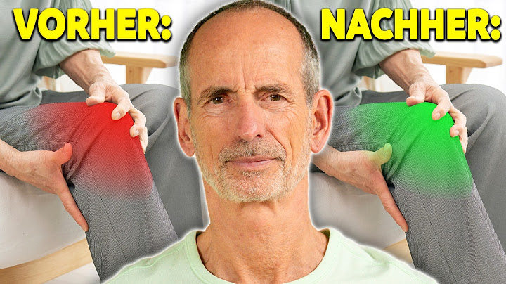 Der 3-Minuten-Trick gegen Knieschmerzen. ✅ So schnell kannst du sie loswerden