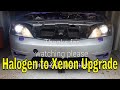 Ford Mondeo Mk3 Xenon upgrade driver side (project st220)