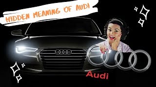 Hidden meaning behind AUDI Logo ||Revealing Logos🔥