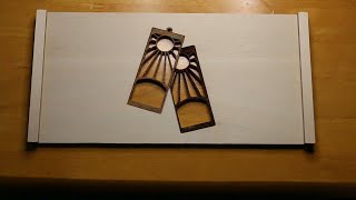 【 鬼滅の刃  炭治郎の耳飾り　ティッシュケース　作り方】切り絵調 第二弾　薔薇＆鳥  （マグネットつき） を作ってみた！