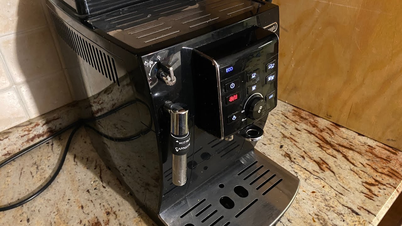 ripariamo la macchina del caffe delonghi YouTube