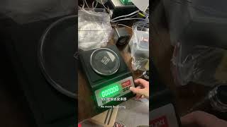 calibration for the weight