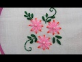 Lazy Daisy Flower Stitch Hand Embroidery by Crafts &  Embroidery