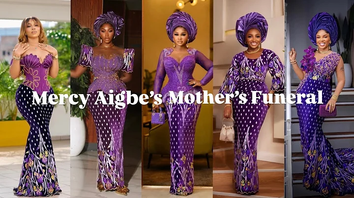 Best Looks At Mercy Aigbe’s Mother’s Funeral!