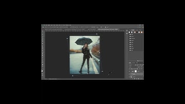 Rain effect with #photoshop #shorts #ytshort #YT