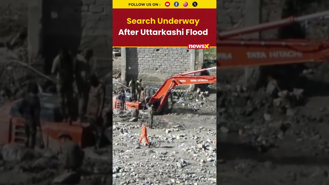  Watch Search Operations Underway In Uttarkashi S Dharali After Flash Flood Shorts