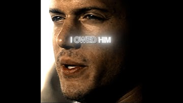 “I owed him” // #prisonbreak #michaelscofield #lincolnburrows #foxriver #shorts