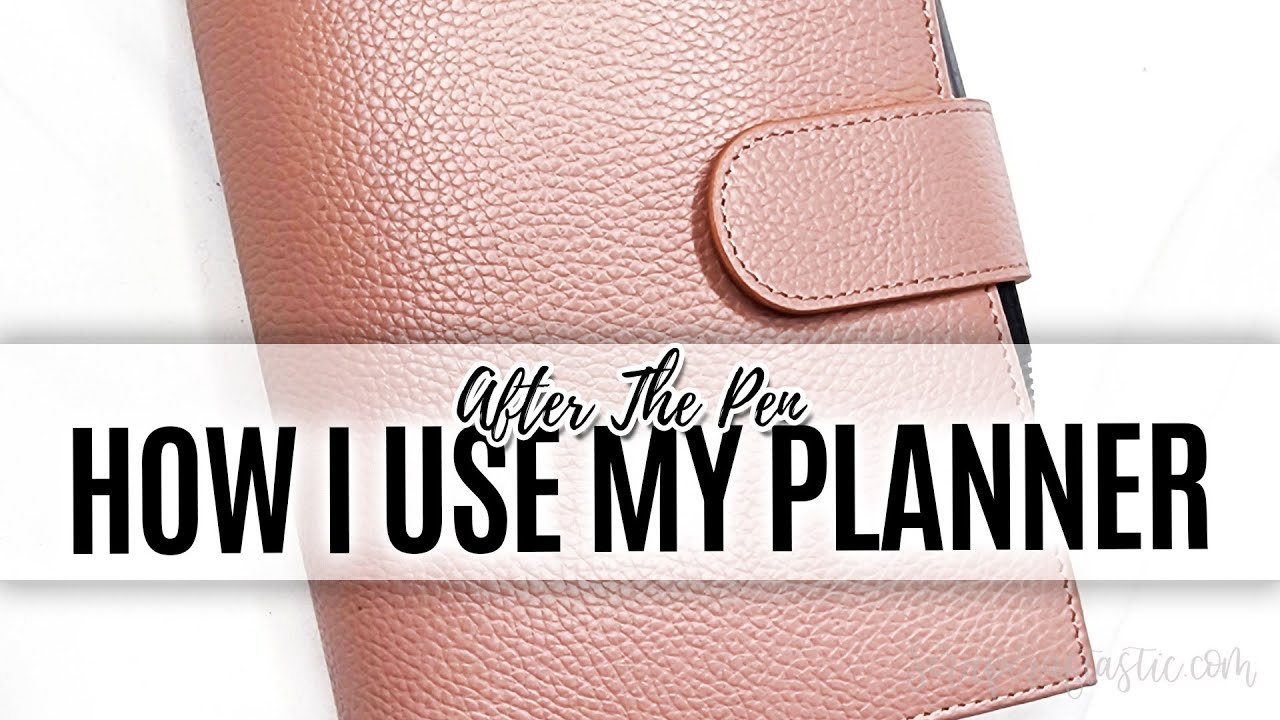 Plan With Me Weekly Planning in a B6 Stalogy Notebook - YouTube