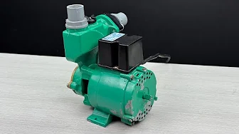 Very Few People Know The Wonder Function Of AC Water Pump ☝️