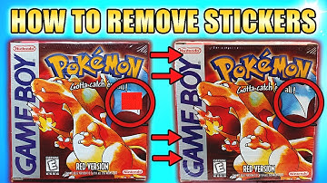 How To Remove Stickers & Clean Factory Sealed Games for WATA/VGA Grading!