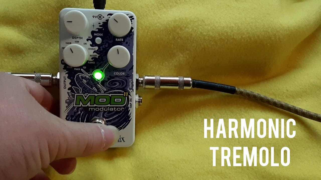 Electro Harmonix MOD 11 Modulator Chorus Phaser Flanger Tremolo Vibrat –  Woodsy's Music