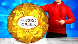 Giganti Ferrero Rocher | Come realizzare i Ferrero Rocher fai-da-te più grandi del mondo da VANZAI