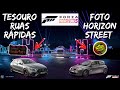 FORZA HORIZON 5 - CAÇA AO TESOURO RUAS RÁPIDAS + LOCALZAÇÃO FOTO DA SEMANA HORIZON STREET