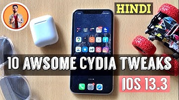 10 Awesome Cydia tweaks ios13.3 | hindi (any iPhone) | Mohit Balani