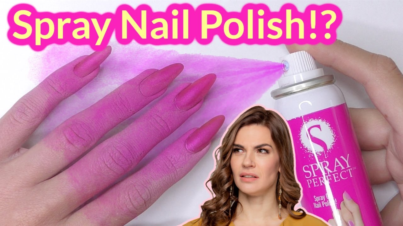 Spray On Nail Polish Will It Work!? Nail Tech Review YouTube