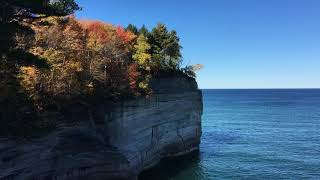 Hiking in Pictured Rocks National Lakeshore During Fall Colors 2018