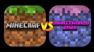 Minecraft PE VS KawaiiWorld 2022