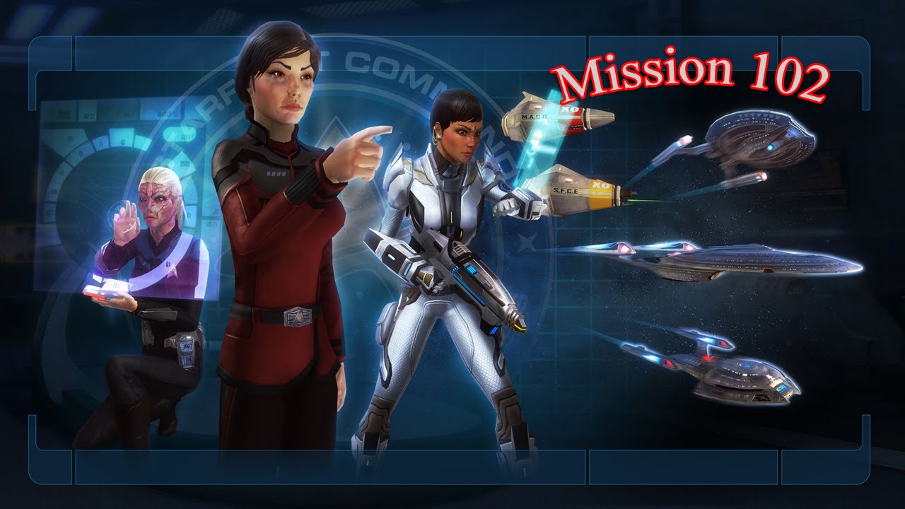 Let's Play Star Trek Online Federation Mission 102 Into The Hive