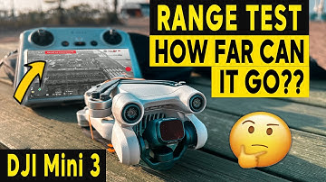 DJI MINI 3 PRO RANGE TEST - HOW BAD IS THE SIGNAL?