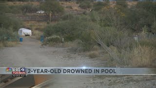 Mother arrested after toddler drowns in pool