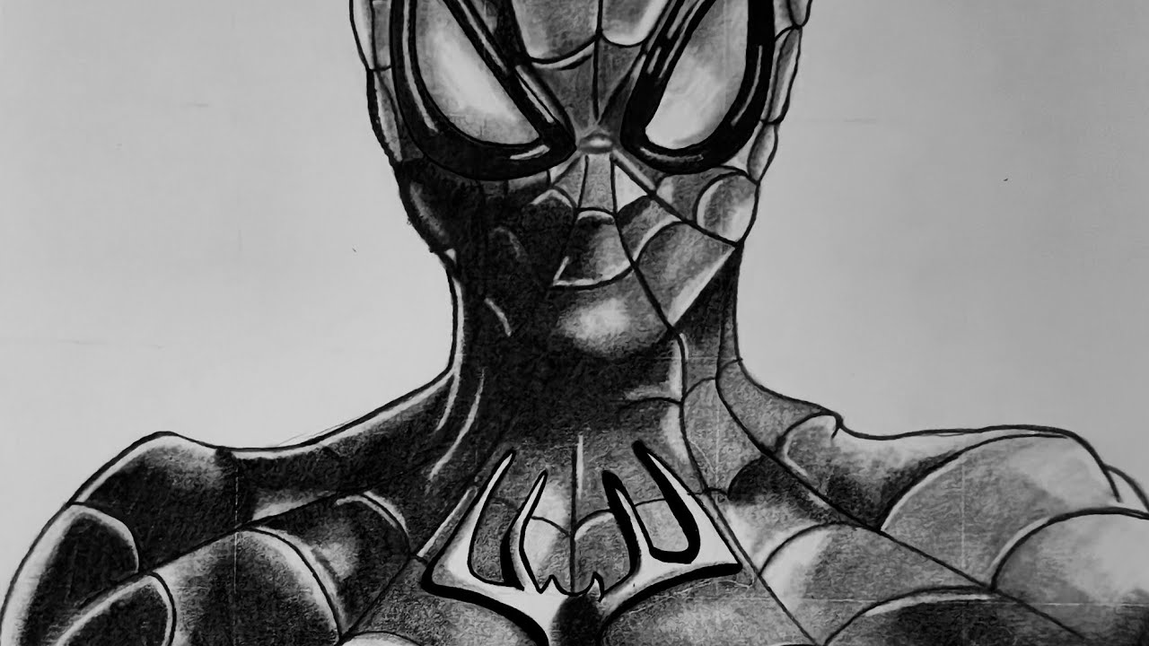 Rysuję ulubionych superbohaterów #1Spiderman