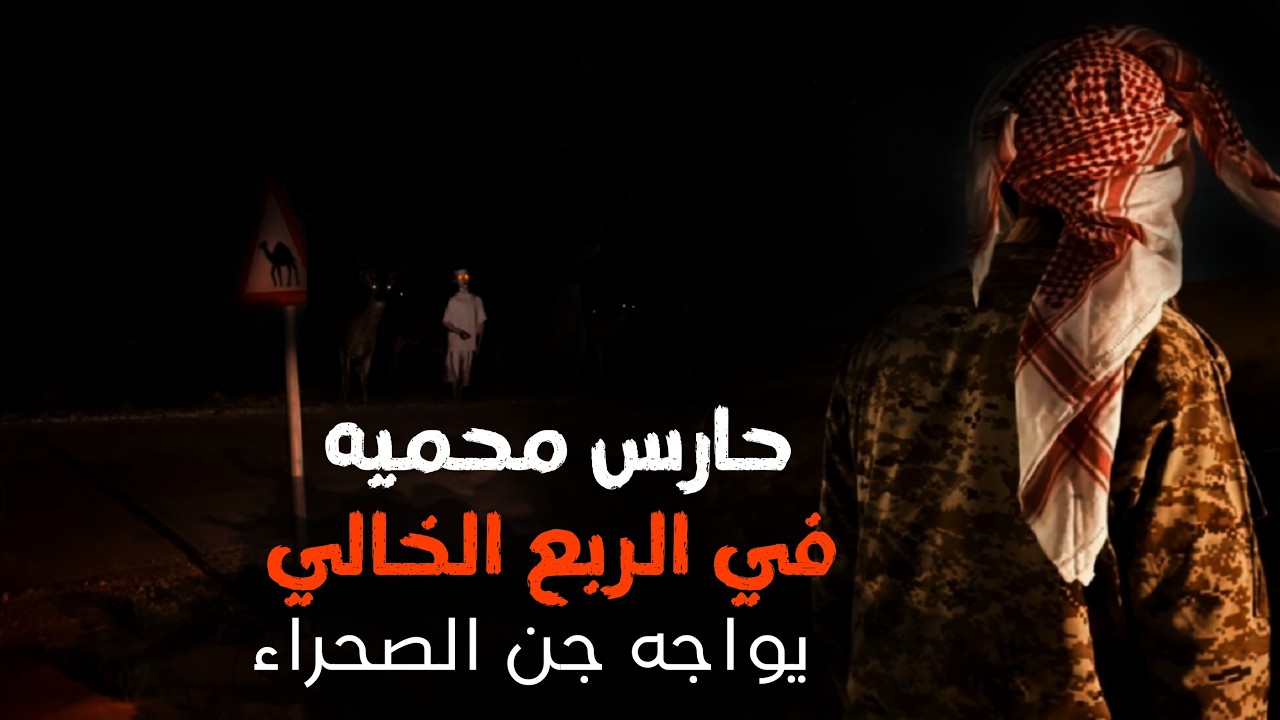 حارس محميه سعودي يواجه الجن | صحراء الربع الخالي