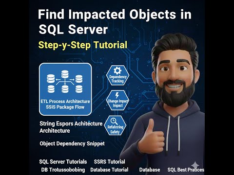 Find Impacted Objects in SQL Server | Step-by-Step Tutorial