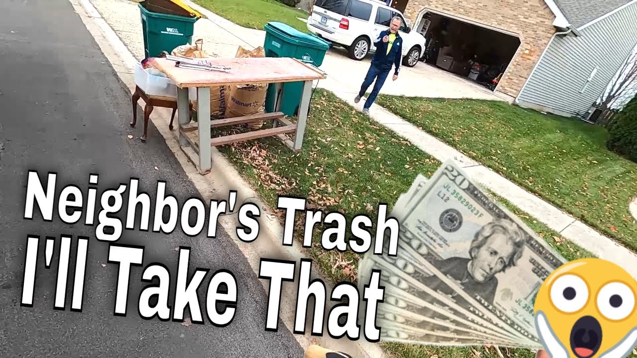 What Are You Doing with My Trash? I Take the Fifth