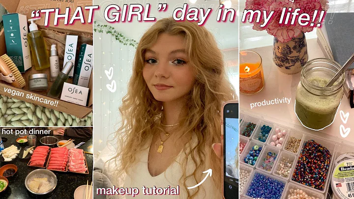 "THAT GIRL" inspired summer day in my life: gettin...