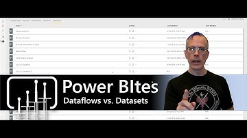 Dataflows vs.  Datasets