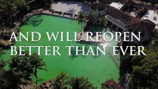 The Venetian Pool will re-open on February.