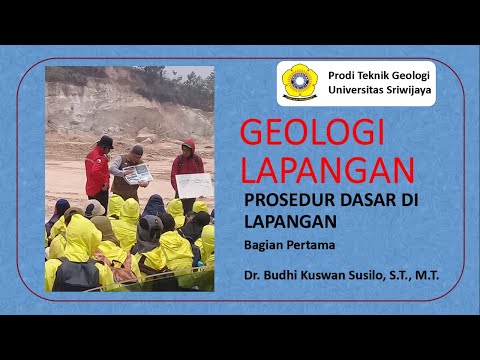 Geologi Lapangan: Prosedur di Lapangan (bagian 1)