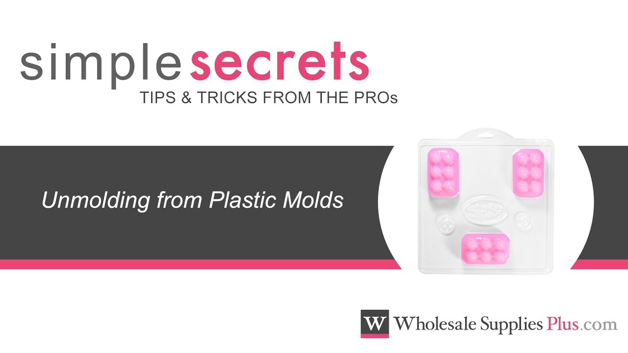 How to Remove MP Soap from Plastic Molds {Simple Secrets} YouTube