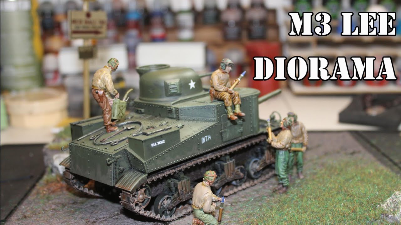 Workshop Wednesday - M3 Lee Diorama Complete