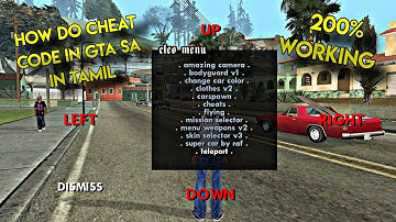 HOW TO APPLY CHEATS CODE IN GTA SAN ANDREAS IN ANDROID MOBILE IN TAMIL 🔥 || #SPOT_ GAMING TAMIL