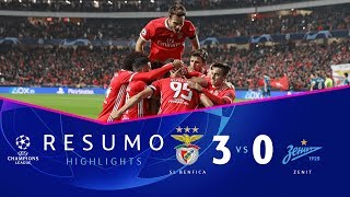 HIGHLIGHTS: SL Benfica 3-0 Zenit